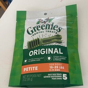 Original Petite Dental Treats for Dogs - Green